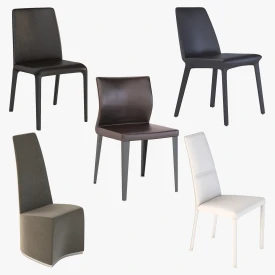 Bonaldo Chair Collection 01 3D Model