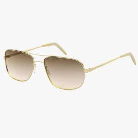Oliver Peoples Clifton Gold Chrome Olive Photochromic Sunglass 3D Model