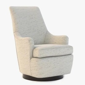 Daphine Return Swivel Chair 3D Model