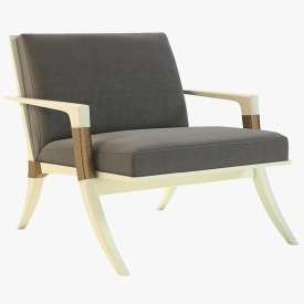 Baker Athens Lounge Chair 3D Model