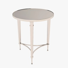 Global Views French Nickel End Table 3D Model