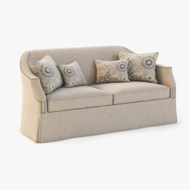 Eton Short Sofa 3D Model