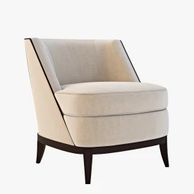 Bolier Modern Luxury Lounge Chair 92005 3D Model