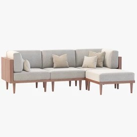 Bellanest Soto Modular Sectional Sofa Chaise Lounge Corner Module with Cushion 3D Model