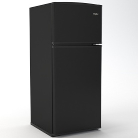 28-inch Wide Top Freezer Refrigerator-16 cu ft WRT316SFDB 3D Model