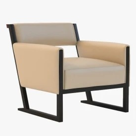 Emily Lounge Chair 3D Model