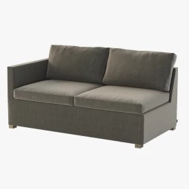 Cane Line Shape Sofa Two Seater Module 3D Model
