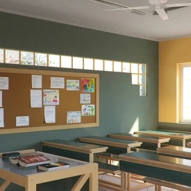 Small Modern Middle School Classroom 009 3D Model
