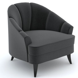 Bolier Modern Luxury Club Chair 92023 3D Model