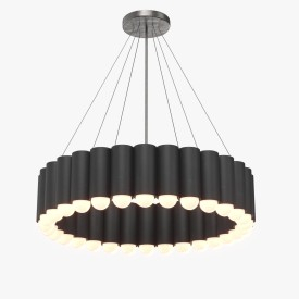 Carousel Chandelier PBR 3D Model