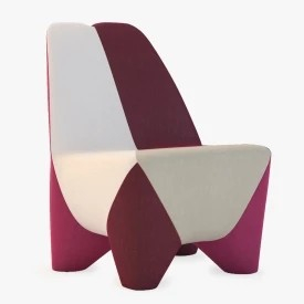 Moroso Binta Armchair 3D Model