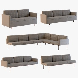 Geiger Sofa Collection 02 3D Model