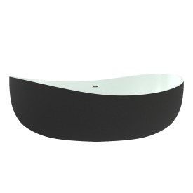71 Inch Oval Freestanding Tub Stone Resin Center 82972106189 3D Model