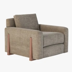 Egan Lounge Chair 3D Model
