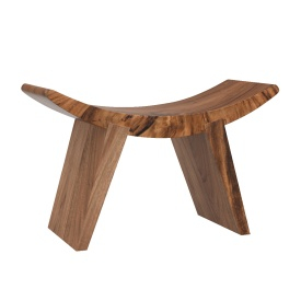 Salo Stool Munggur Wood 3D Model