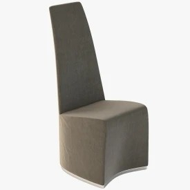 Bonaldo Gloria High Back Dining Chair 3D Model