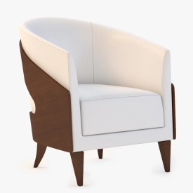 David Edward Aurora Lounge Chair 3D Model