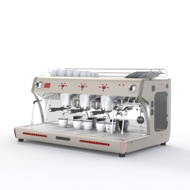 Electronic Professional Coffee Machine for Restaurant 3D Model