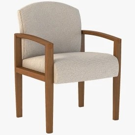 Nemschoff 2700 Series Multiple Seating Chair 2700-10 3D Model