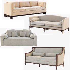 Bolier Sofa Collection 01 3D Model