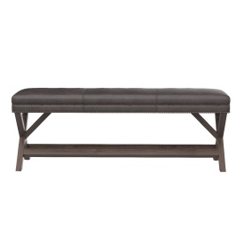 Aldrich Leather Bench 3D Model