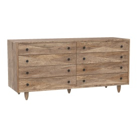Diamond Double Chest Washed Walnut 3D Model