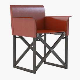Truffaut Directors Chair 3D Model