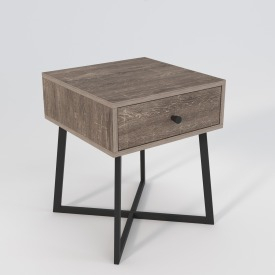 63707 Astoria Bedside Table 3D Model