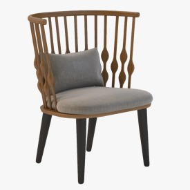 Nub Lounge Chair 3D Model