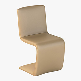 Bonaldo Venere Dining Chair 3D Model