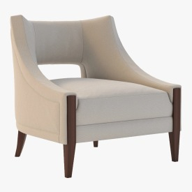 Piedmont Lounge Chair 3D Model