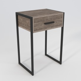 62760 Tribeca Side Table 3D Model