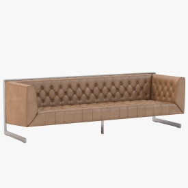 Club Viper Sofa By Sunpan Modern 3D Model