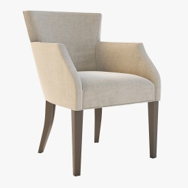 Bolier Modern Luxury Dining Chair 90016 3D Model