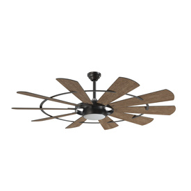 Henderson Integrated LED Indoor Ceiling Fan with Light PBR 3D Model