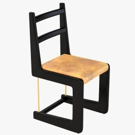 Cruz stylish Dining Chair 3D Model