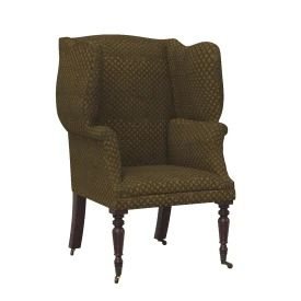 William IV Wing Armchair 3D Model