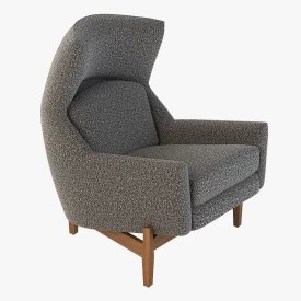 Ralph Pucci Jens Risom Big Chair 3D Model