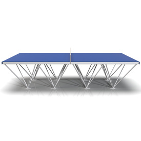 Brooklyn Bridge Table Tennis 3D Model