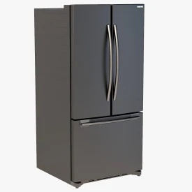Samsung RF20HFENBSG US 20 Cu Ft French Door Refrigerator 3D Model