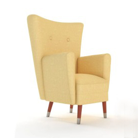 Lela Rose Chair 3D Model
