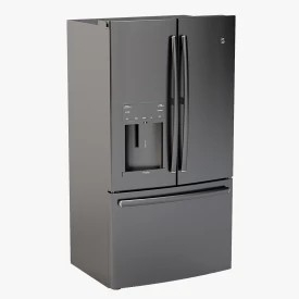 General Electric Profile Series 27.8 Cu Ft French Door Refrigerator 3D Model